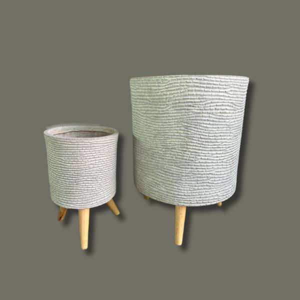 Fiber clay pot - DS 58